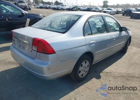 2003 Honda Civic Lx z USA, uszkodzony, nr VIN 2HGES16663H564691